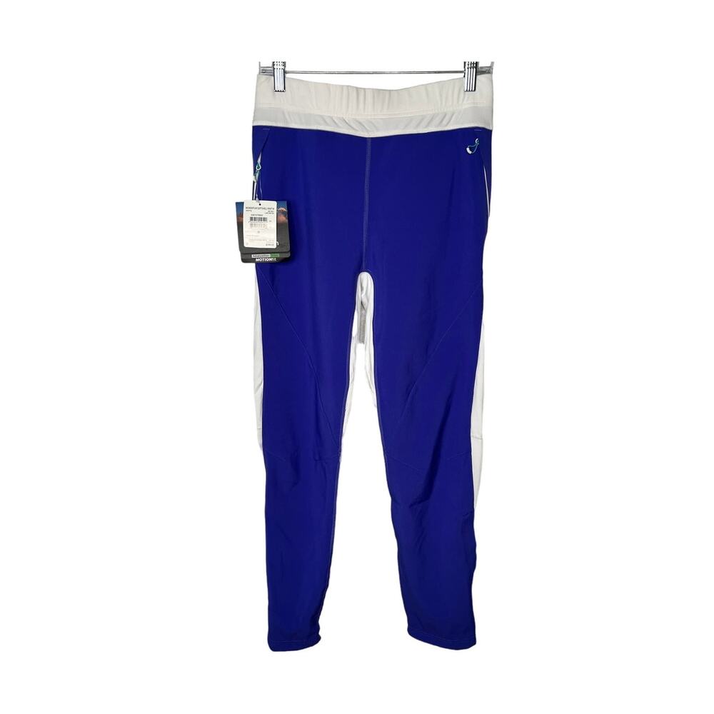 NWT! Salomon M Softshell Ski Pants $140 Snowboard Momentum Legging White Purple